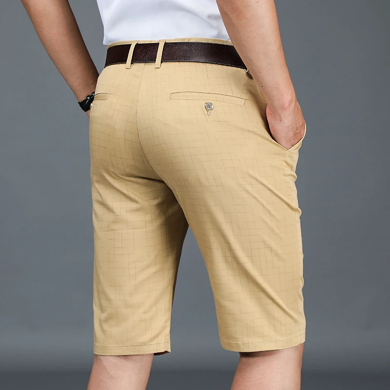 

Five-Point Pants Summer Thin Casual Shorts Men'S Loose Straight High Stretch Ice Silk Pants Male Trendy Fashion Brand Clothes