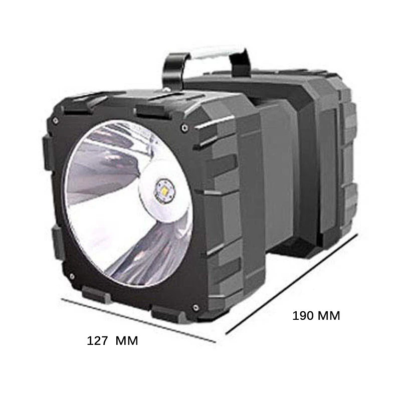 Светодиодный водонепроницаемый перезаряжаемый светильник с двойной головкой 60