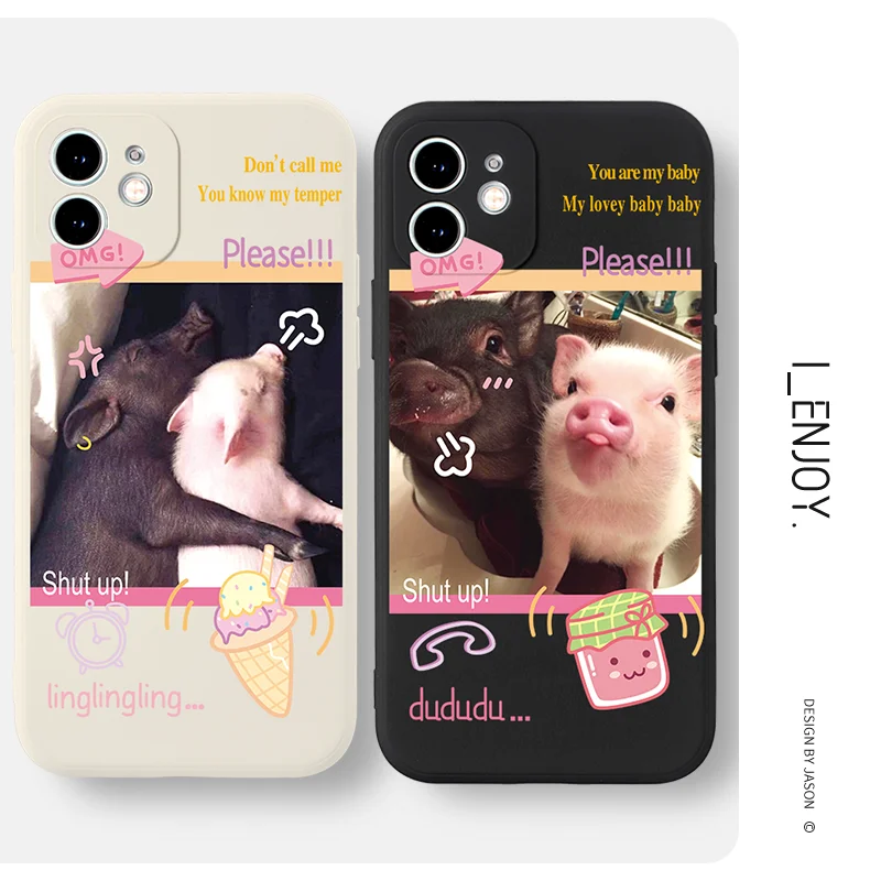 

Original Soft Silicone Couple Funny Shockproof Phone Case Cover for Apple iPhone 13 12 11 Pro Max X XR XS 8 7 6S Plus SE 2020