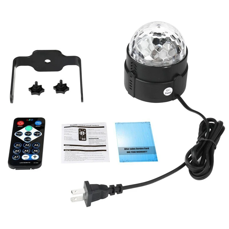 Звуковая активация вечерние светильник s с дистанционным управлением Dj ing RBG