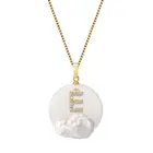 Ожерелье Жемчужное необычное с надписью