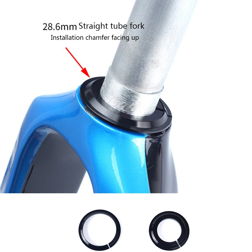 Комплект с конусной головкой из алюминиевого сплава для велосипеда передняя