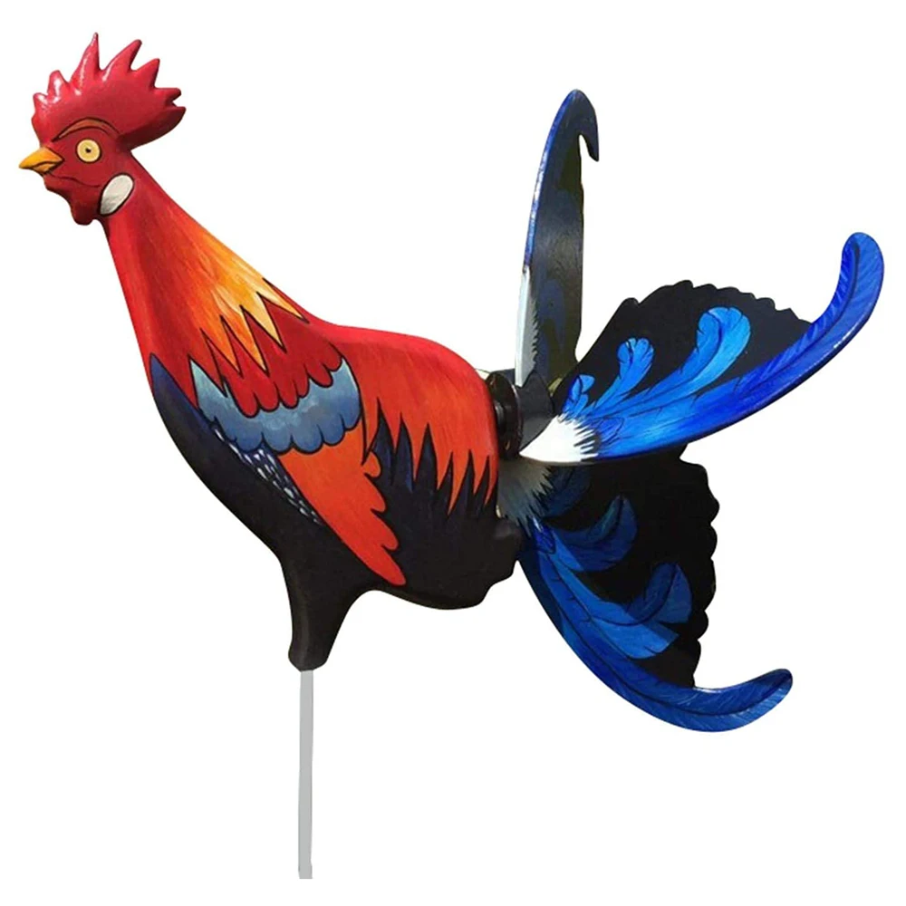 Петух Чайка мельница для сада фермы Декор пробка двора керамика росталги курица