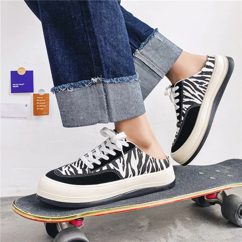 

Slip on Men Shoes Fashion Canvas Loafers Breathable Summer Lace Up Comfortable Casual Shoes Outdoor Men Sneakers Shoes