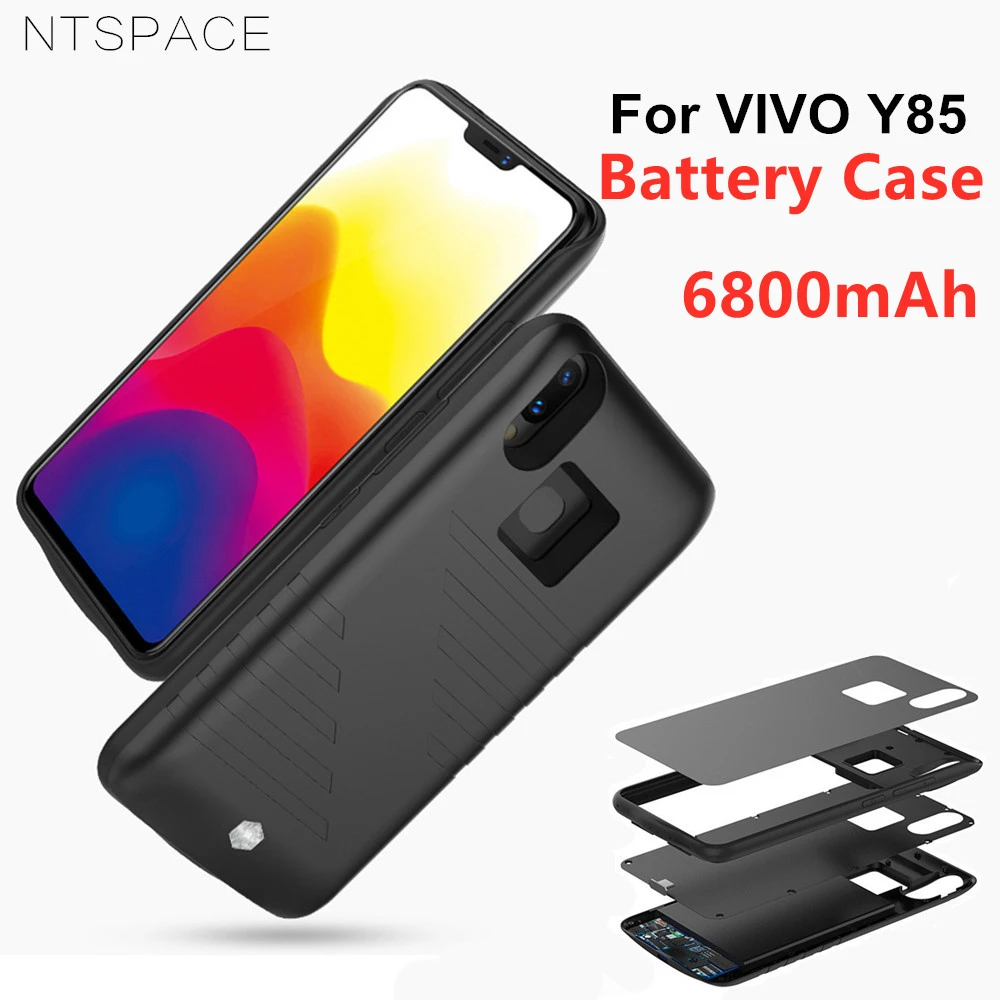 Ультратонкий чехол для внешнего аккумулятора NTSPACE VIVO Y85 6800 мАч портативного