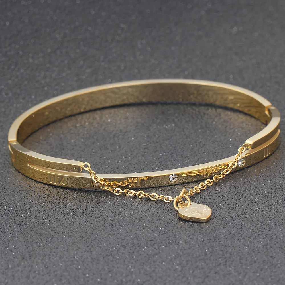 Браслет из нержавеющей стали в виде сердца 3 цвета | Украшения и аксессуары