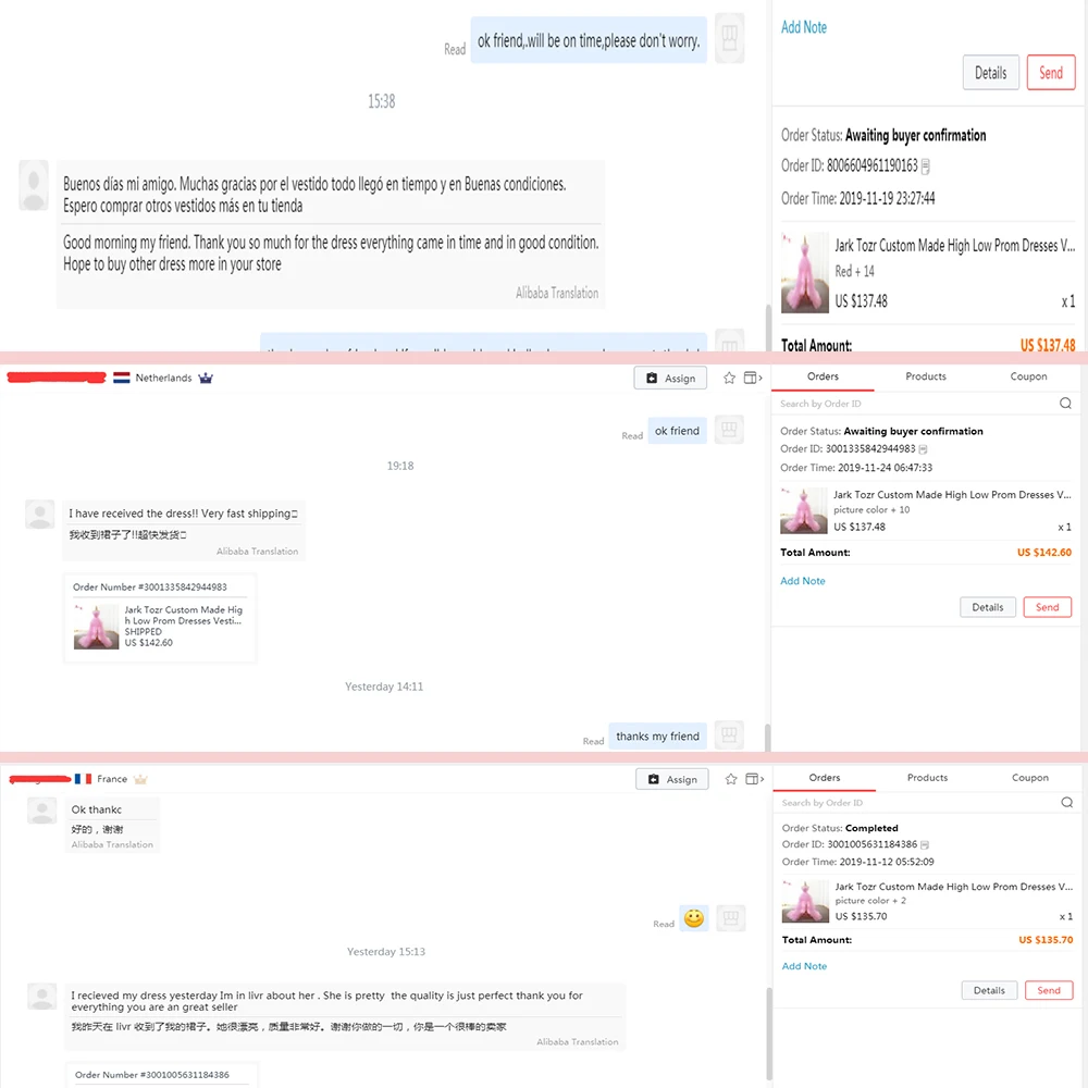Ярк тозр на заказ Высокие Низкие Выпускные платья vestido de festa Alibaba китайские розовые вечерние платья Ballkleider