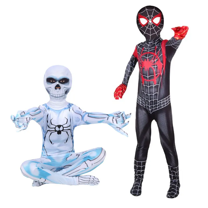 Костюм Человека-паука вдали от дома костюм Питера Паркера детский зентай для