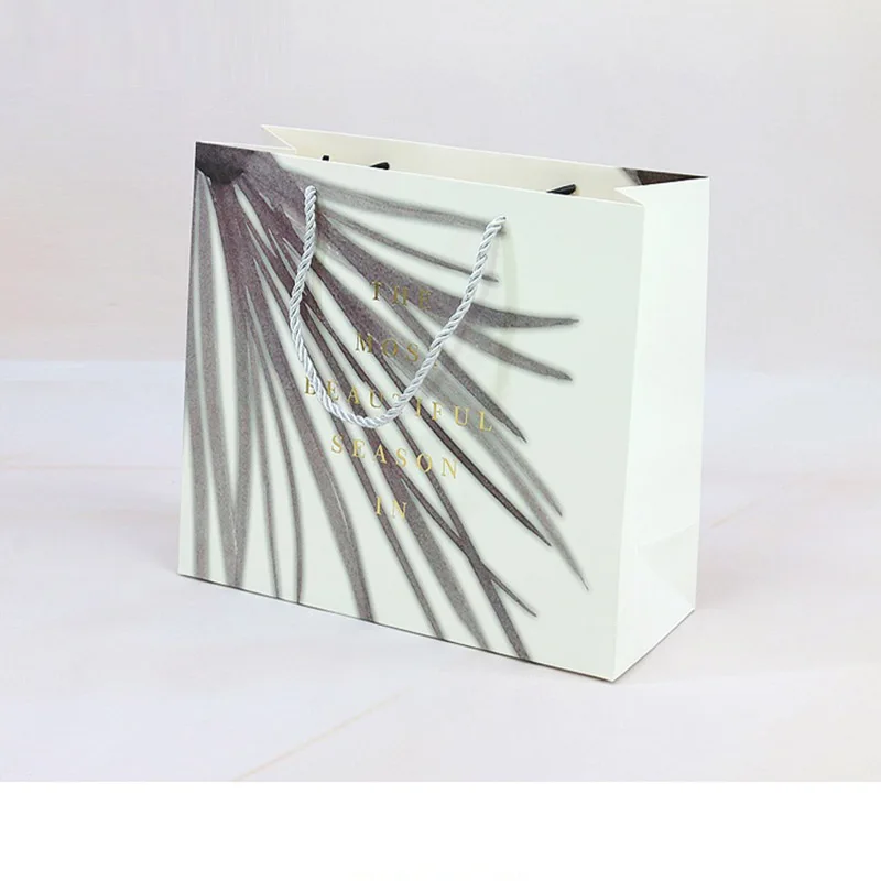 10 шт. Лист бумажные пакеты с ручками для подарка печенье конфеты игрушки