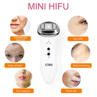 mini hifu anti wrinkle facial tightening device deciniee ultrasonic bipolar rf radio frequency lifting face skin care massager