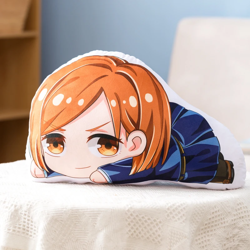 

1pc Anime Jujutsu Kaisen Pillow Plush Toy Yuji Itadori Gojo Satoru Cosplay Cartoon Stuffed Soft Dolls Toys for Children Gifts