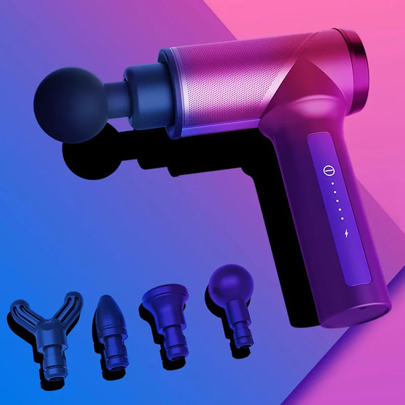 Электронный массажер для тела пистолета высокочастотный вибрирующий массаж