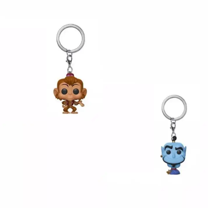 Новинка виниловый брелок Funko Aladdin с тематикой Джини Абу кукла забавные фигурки