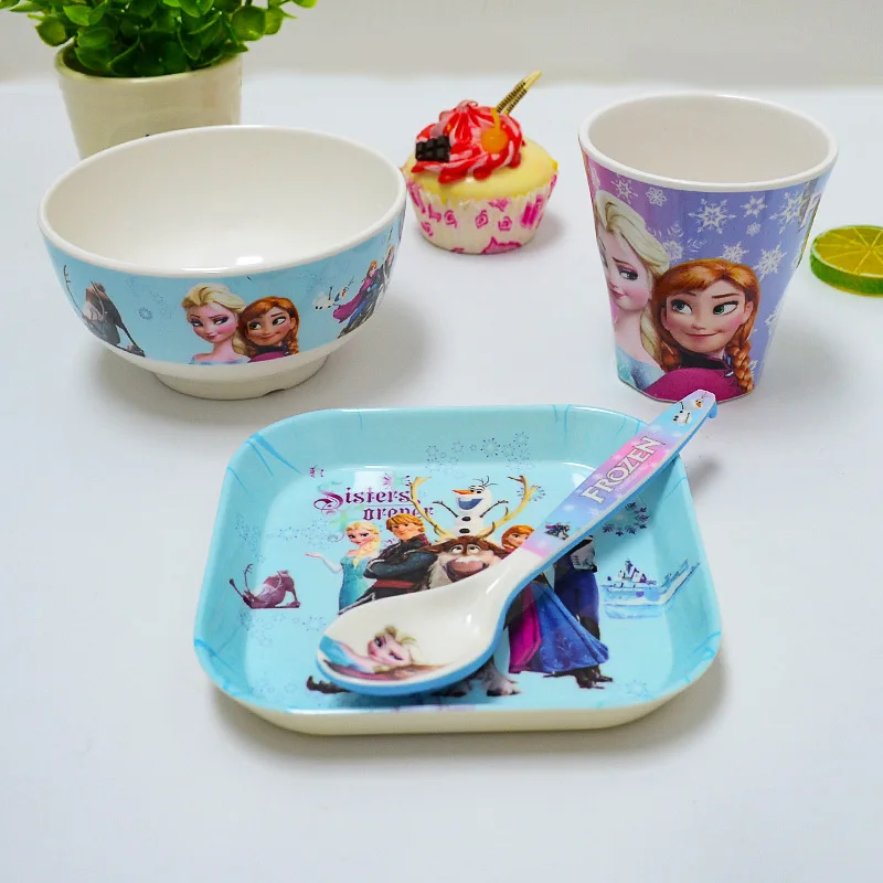 Холодное сердце посуда Disney детская милые модные кухонные принадлежности