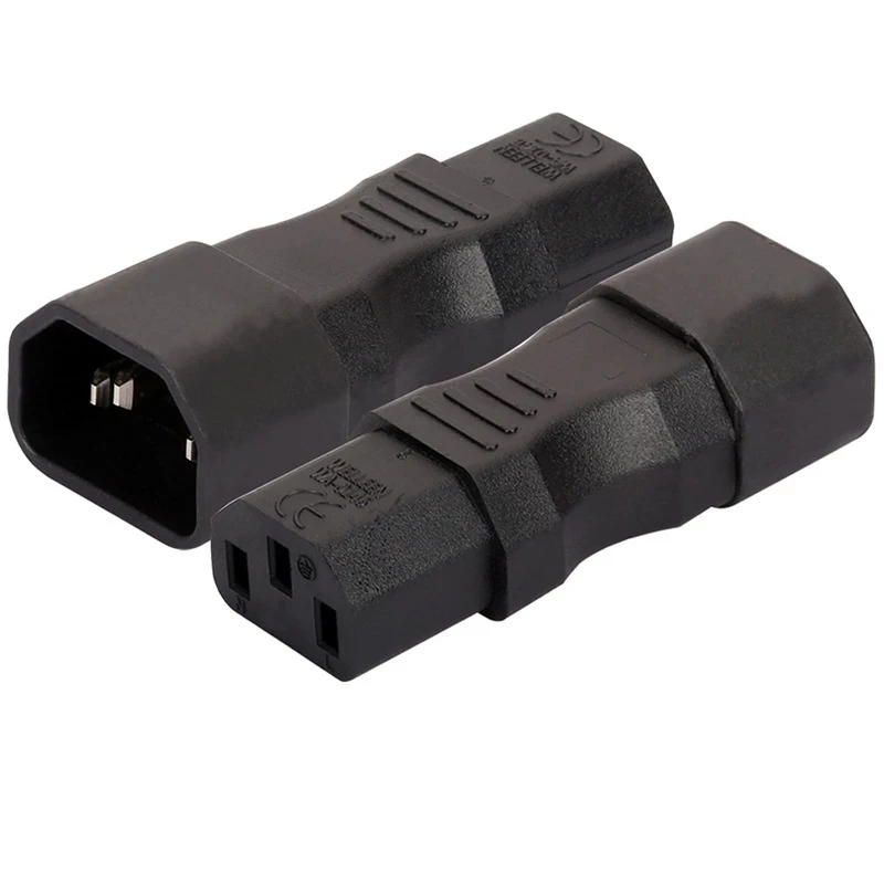 

10 шт., адаптер питания IEC320 C14 в C13