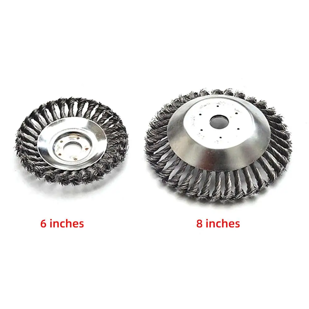 

Durable Brush Cutter Head 6 /8 Inch Coil Chain Yard String Trimmers Grass Brush Cutter Trimmer Head Manganese Stee