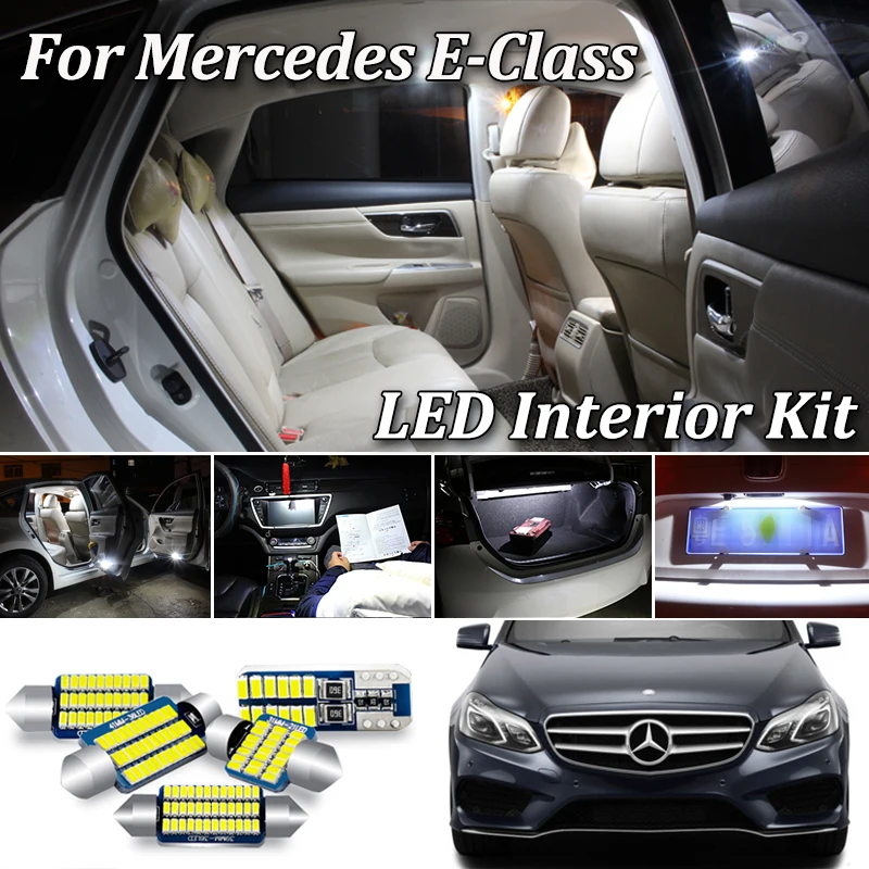Светодиодный светильник для салона Mercedes Benz E class W124 W210 W211 W212 W213 S124 S210 S211 S212 S213 C207