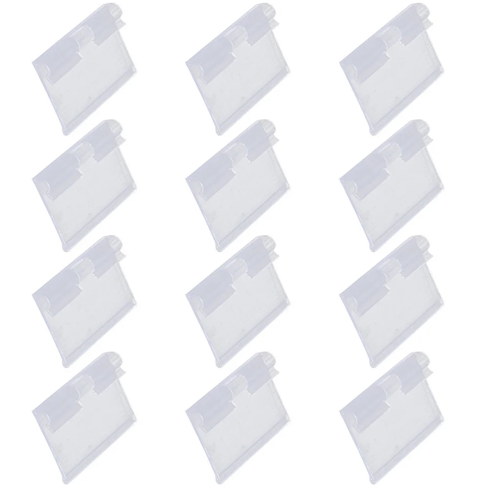 

30 Pcs Practical Price Tags Merchandise Price Display Lables (Transparent)