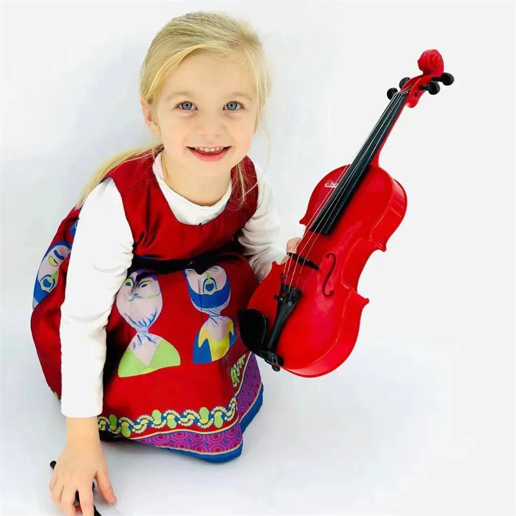 New Simulation Violin Toy Beginner Classical Guitar Educational Musical Instrument For Kids Cute Children Gift | Игрушки и хобби