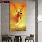 Алмазная вышивка 5D, картина с изображением ангелы, Алмазная мозаика, наборы для рукоделия, вышивка, стразы