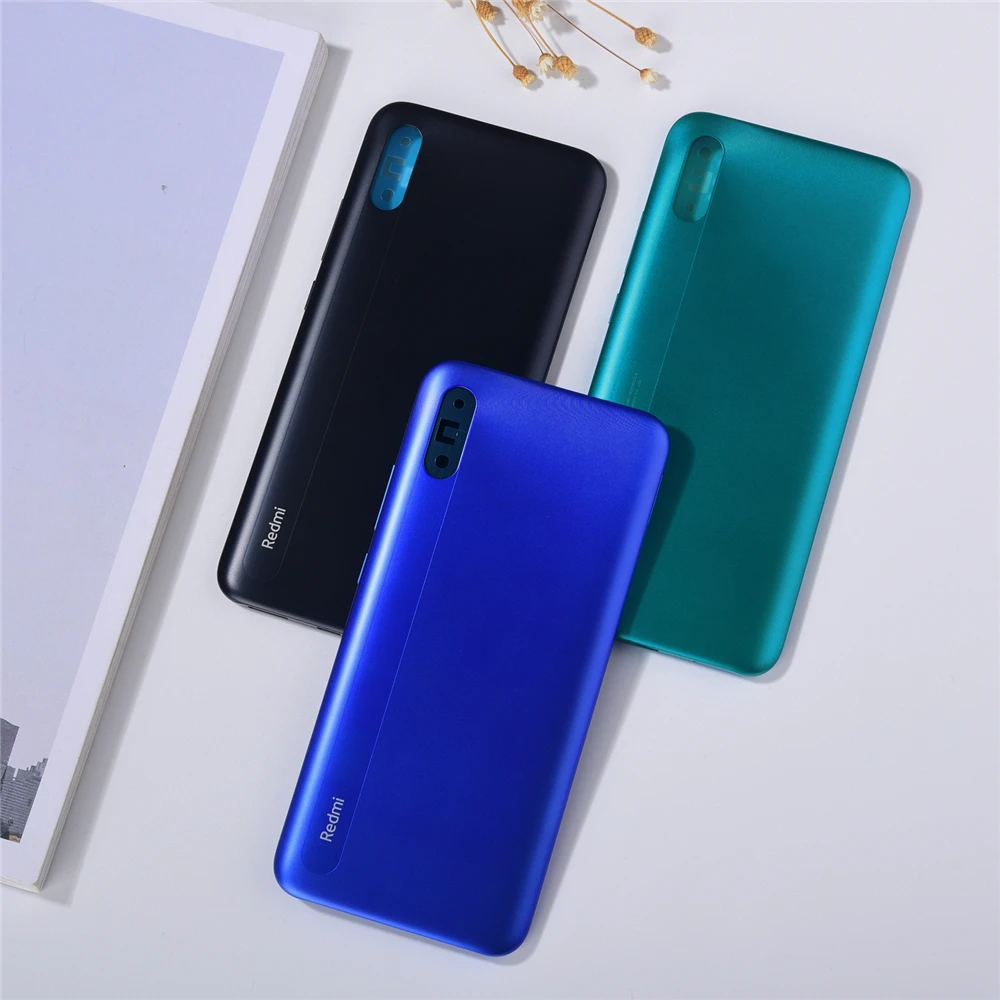 Новый оригинальный чехол для аккумулятора Xiaomi Redmi 9A пластиковый задней крышки