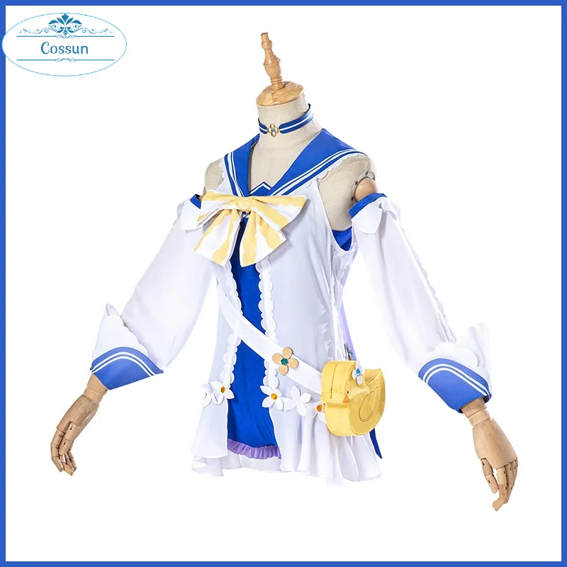 

Игровая игра Genshin ударная Барбара купальник Dailydress Косплей Костюм Хэллоуин Одежда для карнавала, вечеринки женщины 2021 Новинка