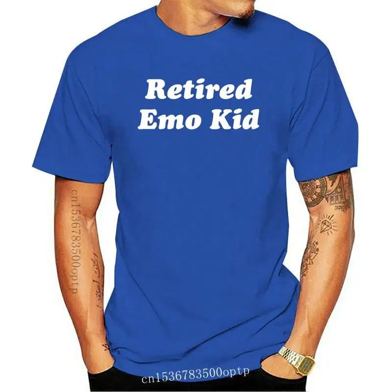 

New retired emo kid tumblr shirt hipster grunge instagram T-shirt aesthetic t shirt Casual tops moletom do tumblr t shirt tees-