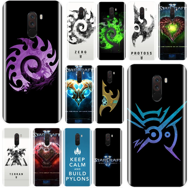 СТАРКРАФТ 2 зергов протоссов арт Тонкий чехол для телефона из мягкого силикона