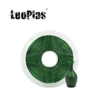 leoplas 1kg 1 75mm flexible soft dark emerald green tpu filament for 3d printer consumables printing supplies rubber material