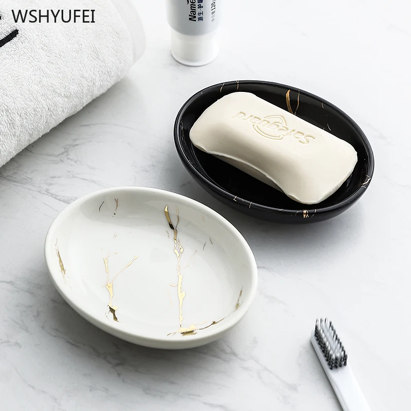 1 шт. Скандинавская керамическая Коробка для мыла сливной Туалет Ресторан отеля