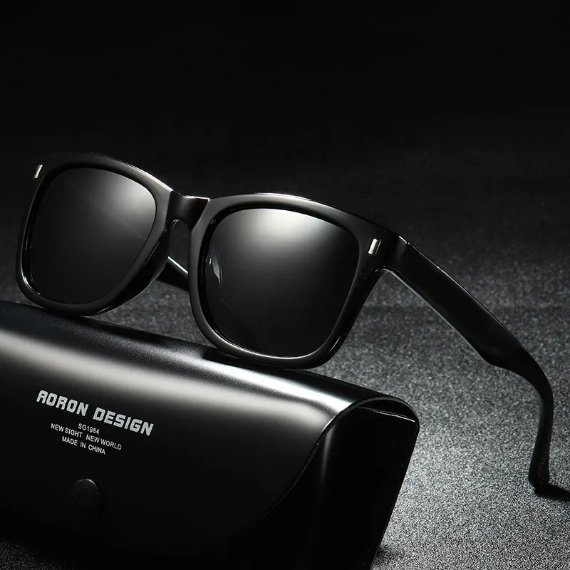 Фирменный дизайн модные солнцезащитные очки для мужчин поляризационные с