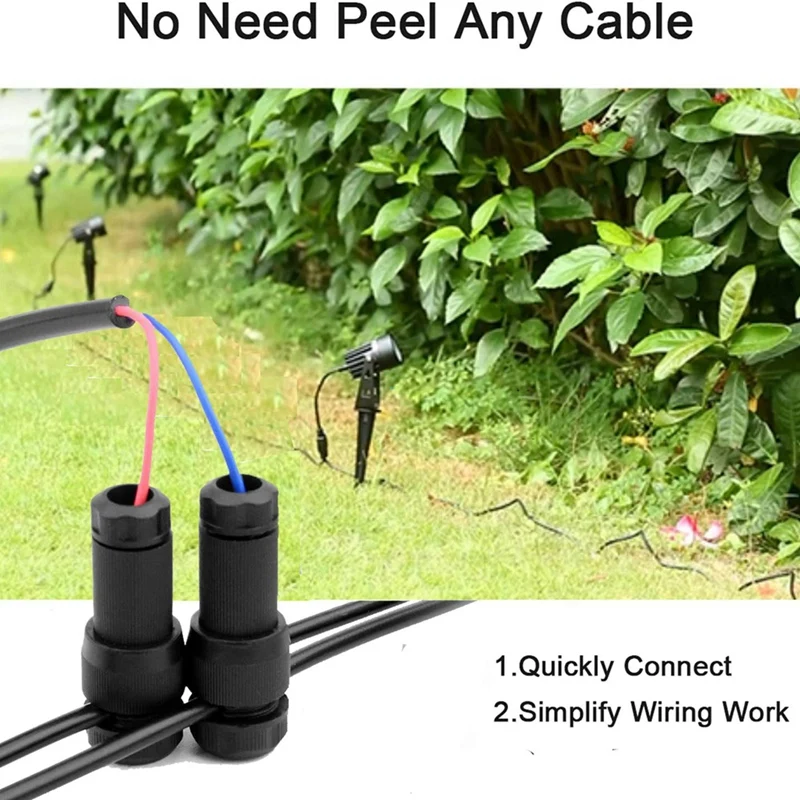 HOT-24 Cyclone Connector Sideways Lighting Waterproof Low No. 12-20 | Обустройство дома