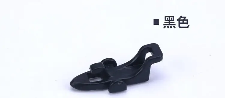 Black 1 комплект рыболовный крючок держатель приманки с 3 резиновыми кольцами для удочки рыболовное снаряжение портативные аксессуары фиксированная приманка - Цвет: Black