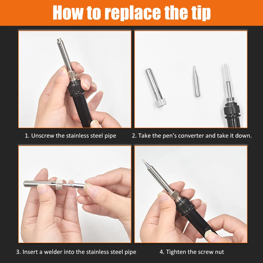 Электрический паяльник с ЖК дисплеем деревянный комплект для выжигания набор