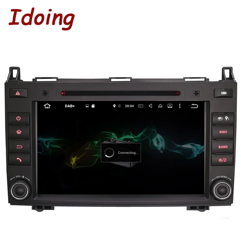 Idoing Android9.0/4G + 32G/8 Core/2Din для MercedesBenz AB Class W169 автомобильный мультимедийный плеер