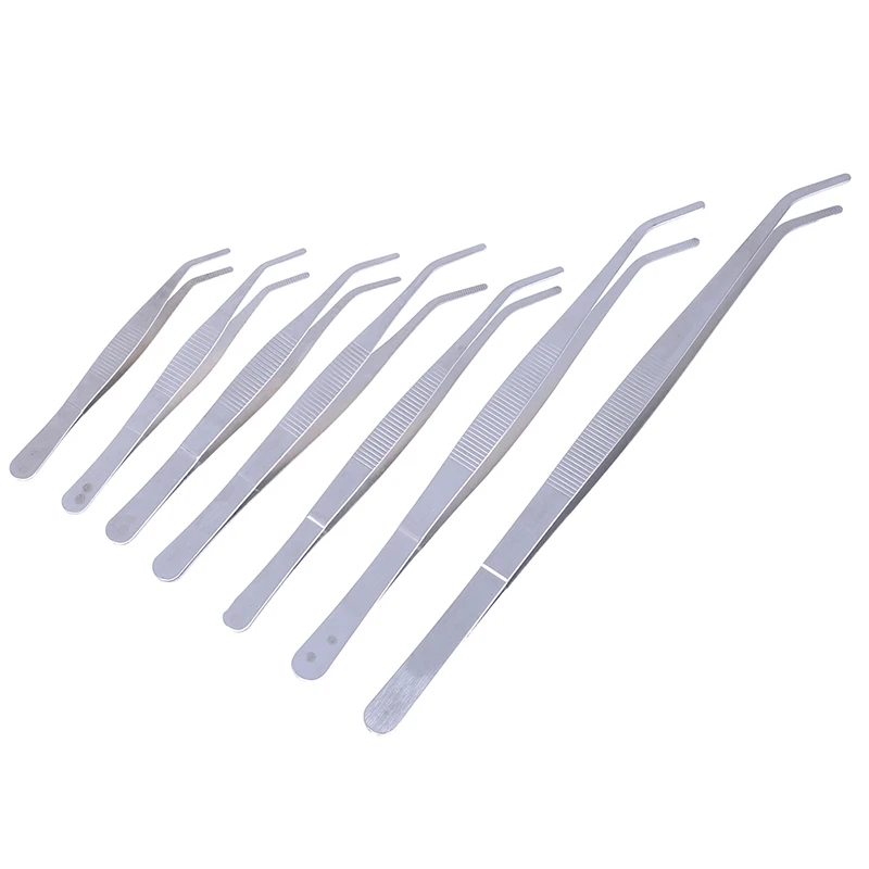 

Stainless Steel Aquarium Cleaning Tools Elbow Tweezers Anti-static Hand Tool Clear Clip Tool 12.5-30cm