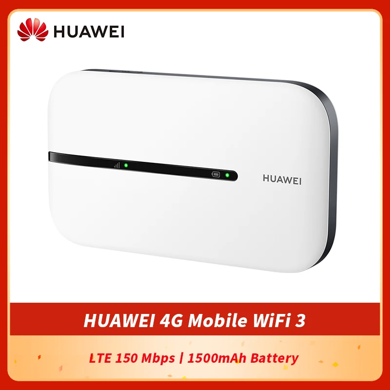 Оригинальный Мобильный Wi-Fi 3s роутер HUAWEI 4G беспроводной 2 4 ГГц скорость 150 Мбит/с 3