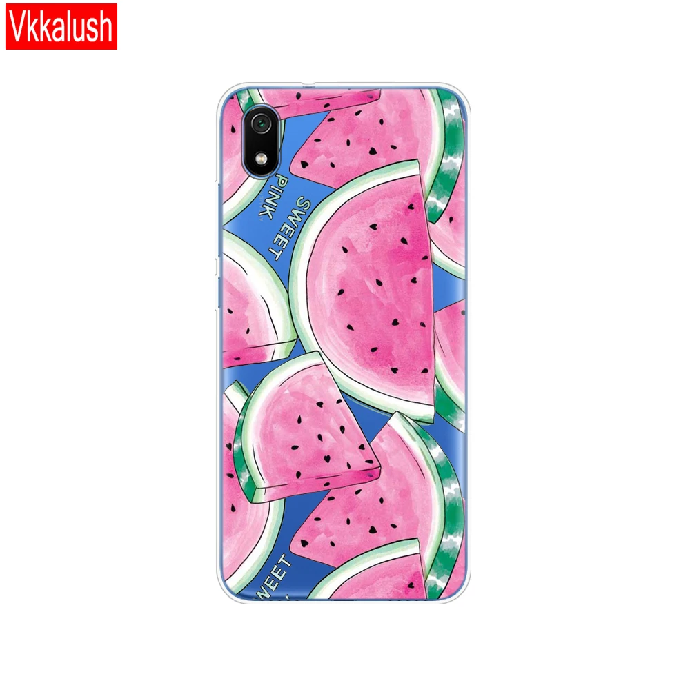 80377 Чехол для Xiaomi redmi 7a, чехол s, полная защита, Мягкая силиконовая задняя крышка из ТПУ для redmi 7 A, бампер для redmi 7a, защитная задняя крышка - Цвет: 80377