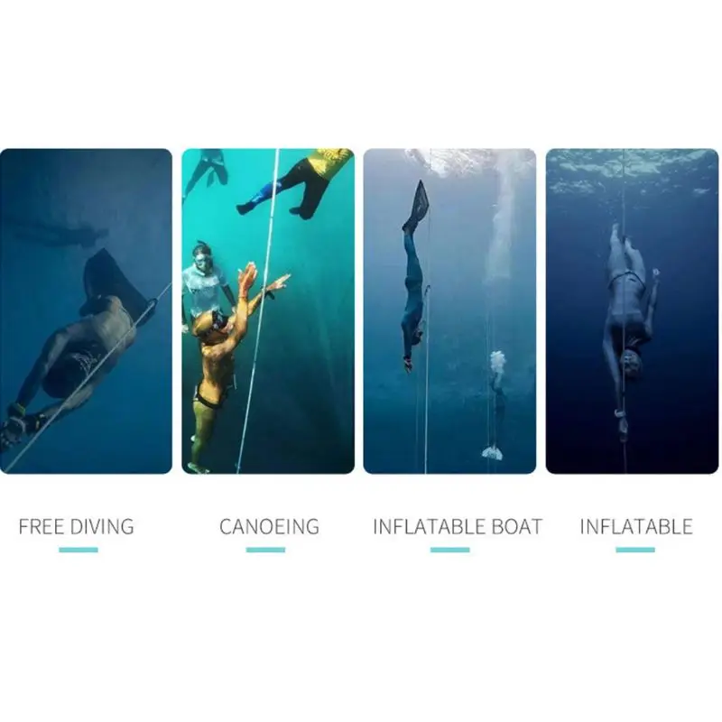 

Scuba Diving Wrist Band Nylon Webbing Belt Sticker Stainless Steel D-ring Strap H8WC