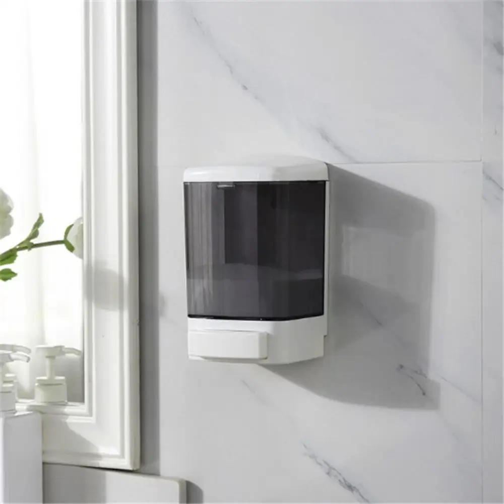 

Manual 1000ml large-capacity wall-mounted soap dispenser plastic single head soap dispenser hotel bathroom supplies