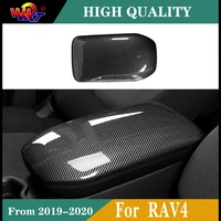 fit for toyota rav4 rav 4 2019 2020 modified accessories auto abs central armrest box cover special interior protective cover