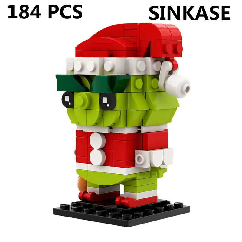 

Moc-64380 Grinch Brick DIY Building Block Toy Wisdom Toy