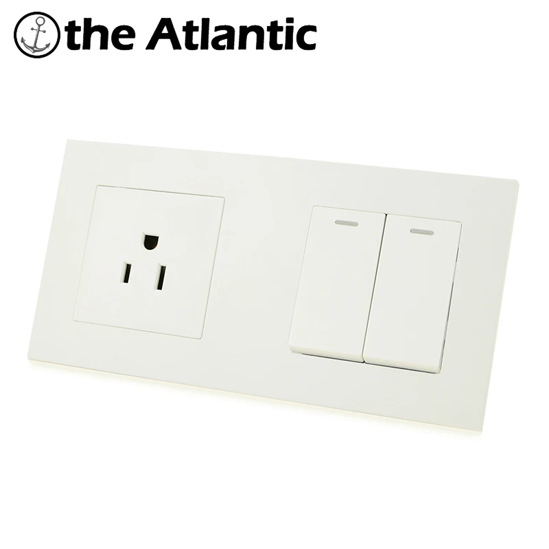 Atlectric мкА JP розетка 1 2 3 4 банды вкл/выкл кнопка выключателя света двойная