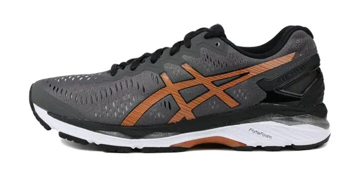 ASICS GEL-KAYANO 23 Asics Кроссовки Мужская Спортивная обувь Кроссовки Удобная уличная спортивная обувь GQ 8 цветов кроссовки для мужчин - Цвет: Bronze