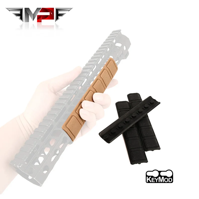 

Tactical Rubber Handguards Suitable For Keymod System Airsoft Rifle Handguard Accessories Hunting Weapon Safety Protection Strip