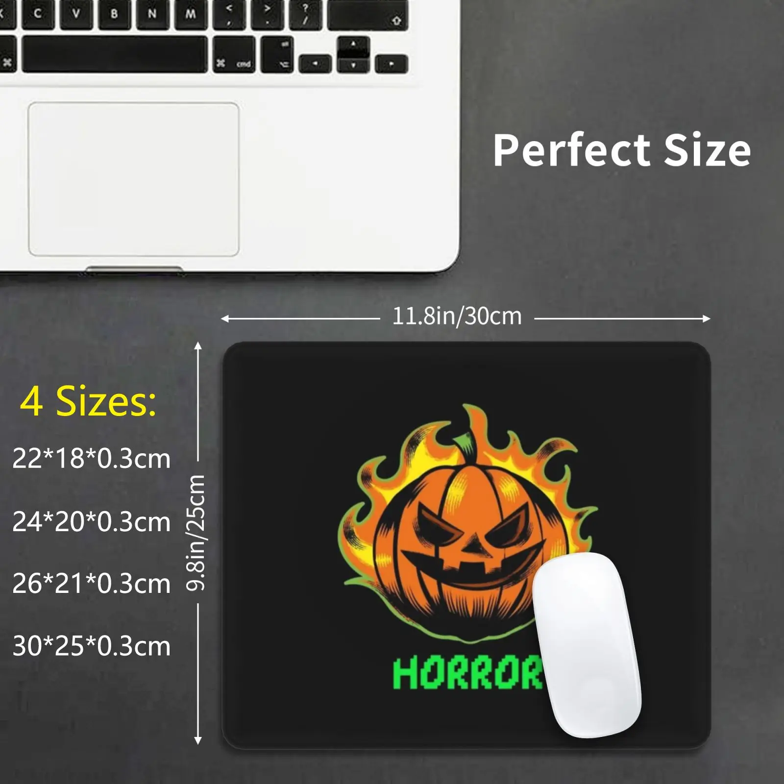 

Коврик для мыши в виде монстров на Хэллоуин, подушка с принтом «сделай сам», страшный монстр, ужас, Хэллоуин, жуткое смешное существо, зло