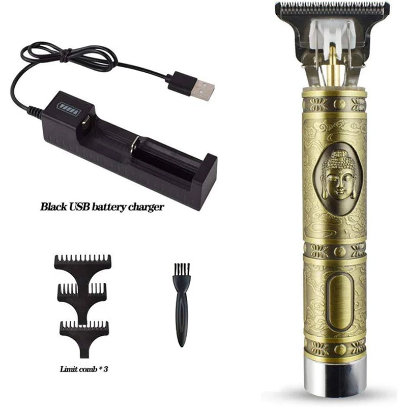 Перезаряжаемая машинка для стрижки волос Парикмахерская профессиональная