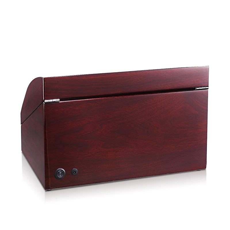 Часы Winder Box чехол для хранения шейкер дисплей автоматический деревянный 2