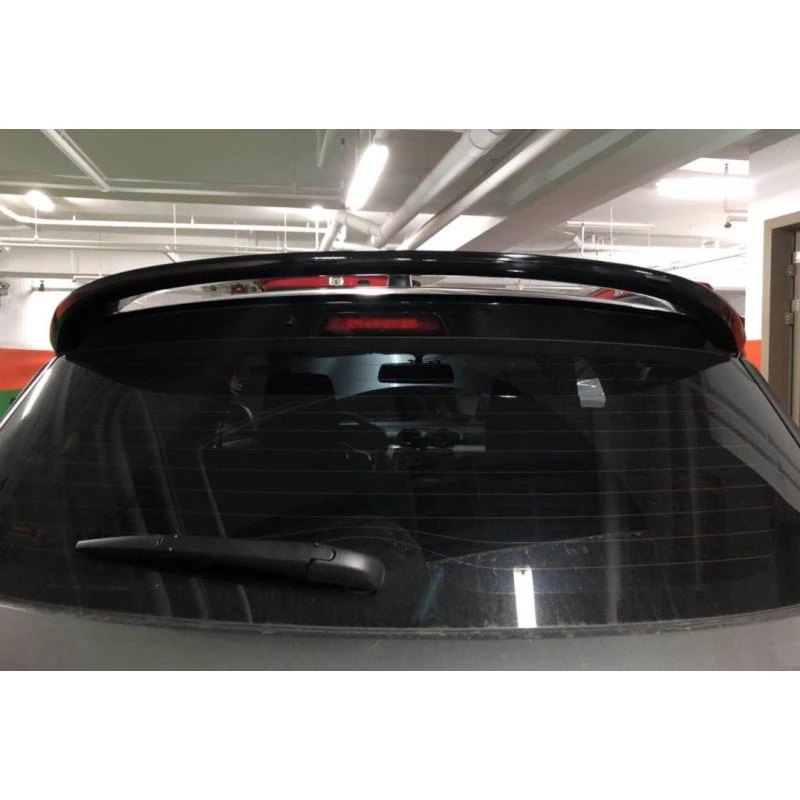 Высококачественный черный белый Праймер Неокрашенный ABS задний спойлер на крыше