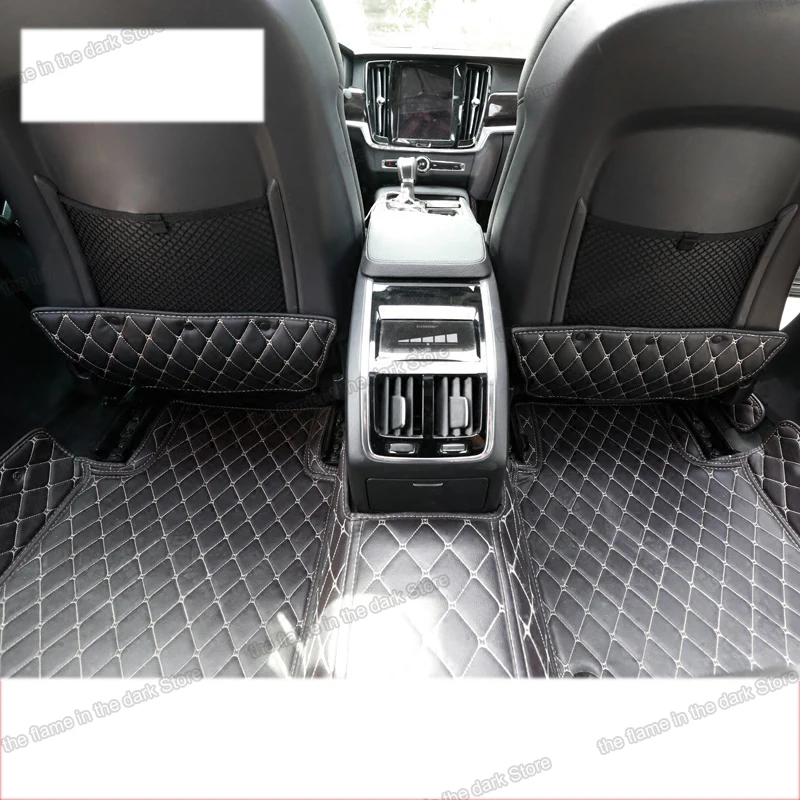 Автомобильное сиденье из волоконной кожи lsrtw2017 противоударный коврик для volvo xc90